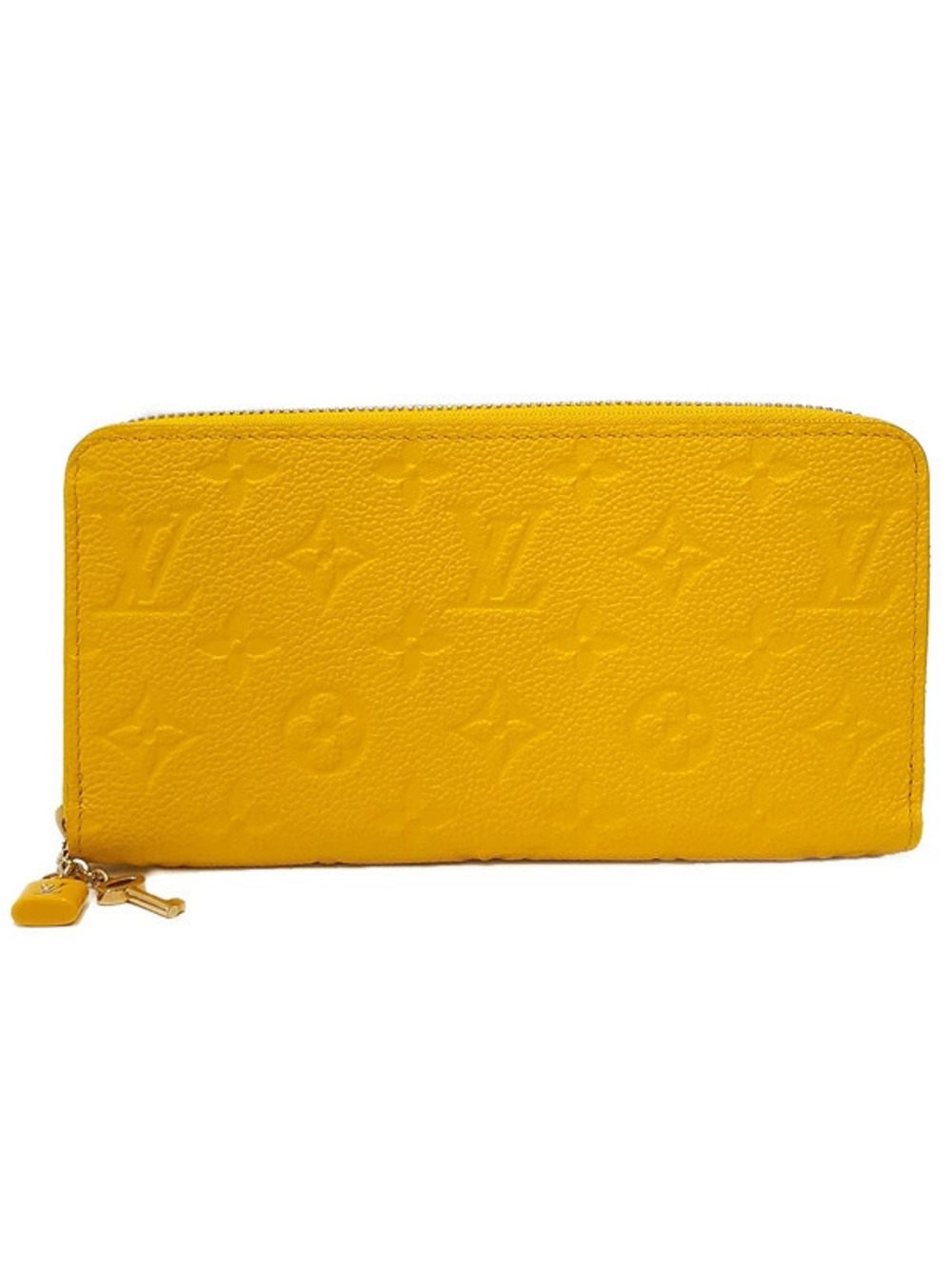 Louis Vuitton Monogram Empreinte Zippy Wallet Round Zipper Long